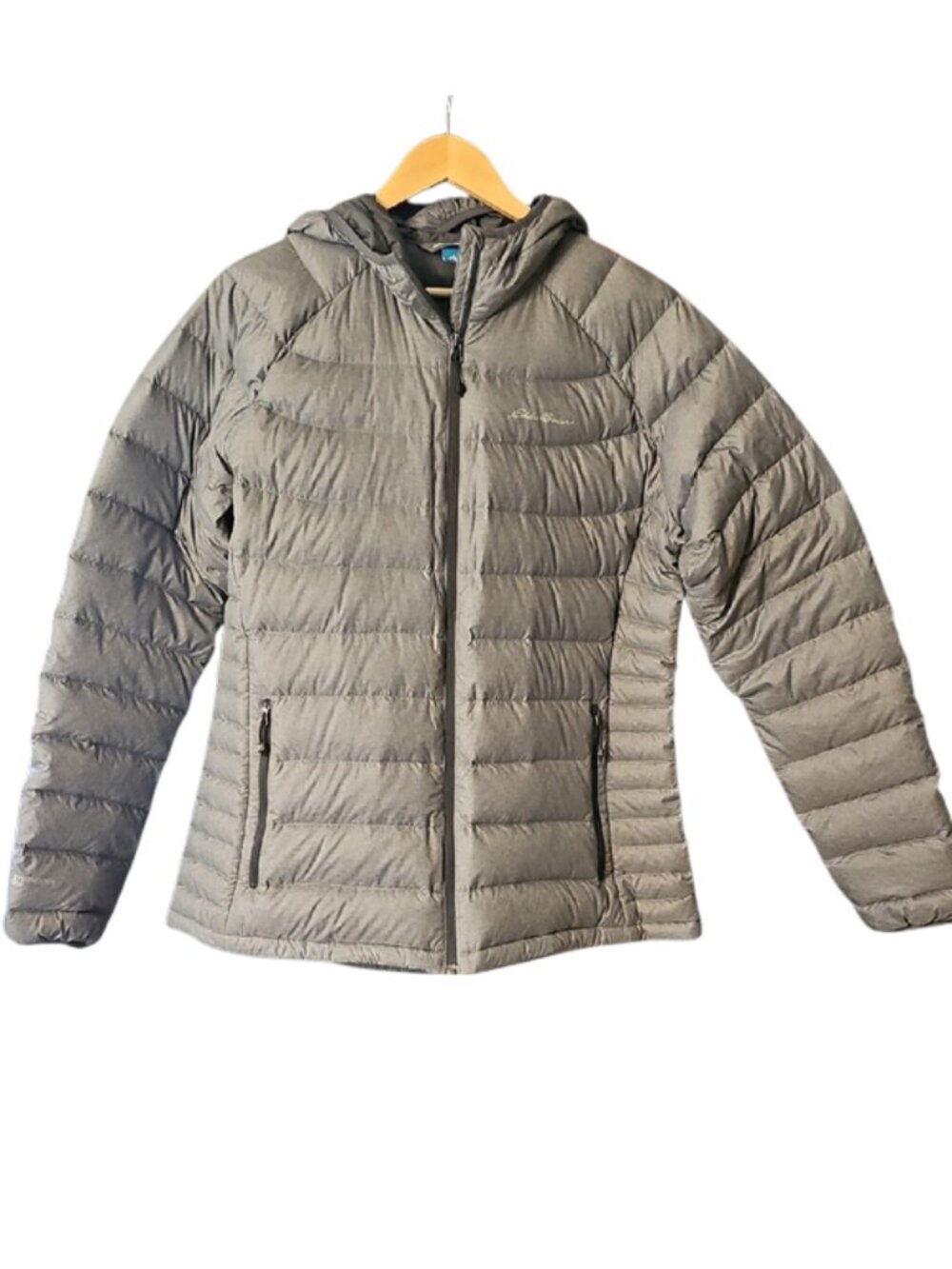 Eddie Bauer First Ascent Downlight 2.0 Hooded Goose Down Jacket Gray Size TXL